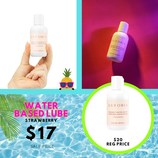 Water Based Lube - Euforia Strawberry